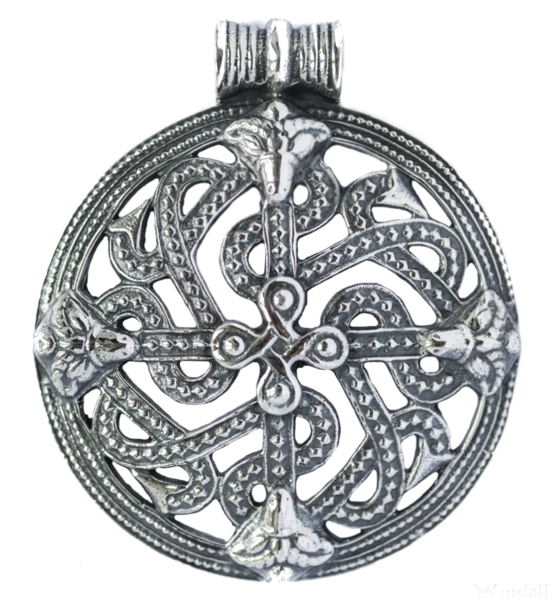 WINDALF Großer Wikinger Schmuck Anhänger VINGARD 4 9 cm Schutzsymbol