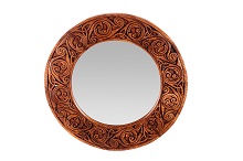 Kategoriebild Rustikale Holz Hand- & Wandspiegel