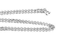 WINDALF Zarte Damen Halskette ARIANA 45 cm Hochglänzende Anhängerkette Silber - Windalf.de