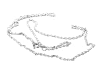 WINDALF Zarte Damen Halskette ARIANA 50 cm Hochgl&auml;nzende Silberkette Silber - Windalf.de