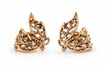 WINDALF Bohemia Ohrklemmen JANINA 17 mm Fairy Ohrschmuck Bronzeschmuck - Windalf.de