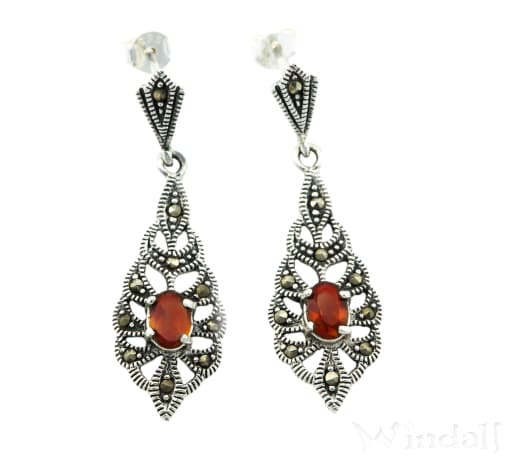 WINDALF Damen Ohrschmuck DANIA 3.7 cm Ohrhänger Silber WINDALF Damen Ohrschmuck DANIA 3.7 cm Ohrhänger Silber - Windalf.de
