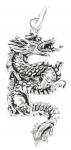 WINDALF Drachen Schmuck Anhänger DRAKIA 3 cm Kleiner Asia Glücks Drache Silber WINDALF Drachen Schmuck Anhänger DRAKIA 3 cm Kleiner Asia Glücks Drache Silber - Windalf.de