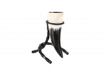 WINDALF Mittelalter Trinkhornständer ACANIA Für 0,05 Liter Hörner Eisen geschwärzt - Windalf.de