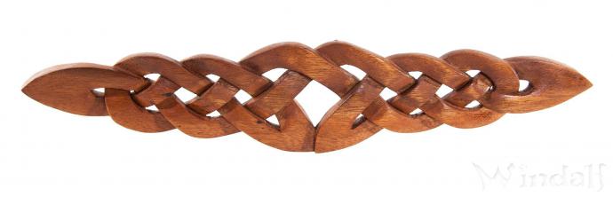 WINDALF Celtic Wandbild ASDIS 37 cm Keltisches Wand-Ornament Handarbeit Holz - Windalf.de