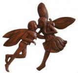 WINDALF Celtic Wandbild ELFENLIEBE 33 cm Feen Wandornament Handarbeit aus Holz WINDALF Celtic Wandbild ELFENLIEBE 33 cm Feen Wandornament Handarbeit aus Holz - Windalf.de