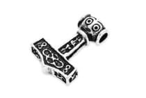 WINDALF Kleiner Schmuck Anhänger THORAN 1.9 cm Vikings Schmuck Thorshammer Silber - Windalf.de