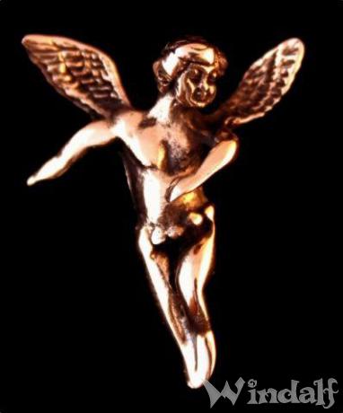 WINDALF Schmuck Anhänger ALAN Schutzengel Bronze WINDALF Schmuck Anhänger ALAN Schutzengel Bronze - Windalf.de
