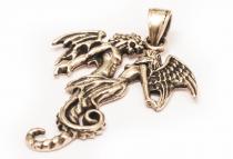 WINDALF Schmuck Anhänger SUCCUBUS Die Schöne & Das Biest Bronze - Windalf.de