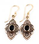 WINDALF Damen Ohrhänger DANIU 3.6 cm Onyx Ohrschmuck Bronze WINDALF Damen Ohrhänger DANIU 3.6 cm Onyx Ohrschmuck Bronze - Windalf.de