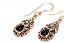 WINDALF Damen Ohrschmuck BLACK NIGHT 3.5 cm Gothic Bronze WINDALF Damen Ohrschmuck BLACK NIGHT 3.5 cm Gothic Bronze - Windalf.de