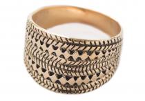 WINDALF Breiter Ring FREYA 15 mm Gotland Wikinger Schmuck Bronze WINDALF Breiter Ring FREYA 15 mm Gotland Wikinger Schmuck Bronze - Windalf.de