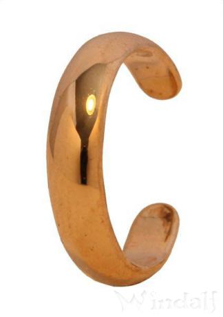 WINDALF Boho Zehenring ALEXA 4 mm Sommer Schmuck Bronze - Windalf.de