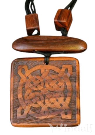 WINDALF Celtic Holz Halskette MABON 4.5 cm Keltenschmuck Holzkette Handarbeit WINDALF Celtic Holz Halskette MABON 4.5 cm Keltenschmuck Holzkette Handarbeit - Windalf.de