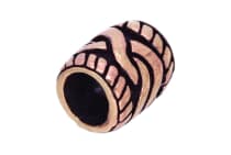 WINDALF Mittelalter-Bartschmuck & Haarperle RAN 11 mm Wikinger-Perle Bronze - Windalf.de