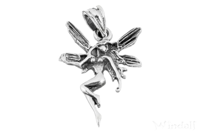 WINDALF Schmuck Anhänger ALVI 2.6 cm Zarte Elfe Silber WINDALF Schmuck Anhänger ALVI 2.6 cm Zarte Elfe Silber - Windalf.de