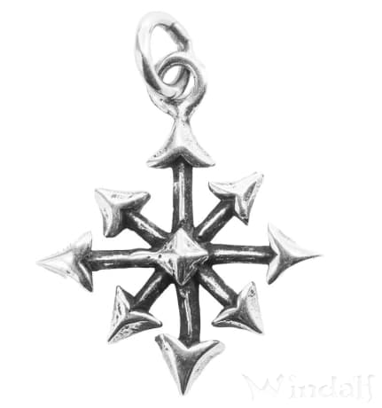 WINDALF Schmuck Anhänger STERNLA 2.9 cm Kleiner Chaos Stern Silber WINDALF Schmuck Anhänger STERNLA 2.9 cm Kleiner Chaos Stern Silber - Windalf.de
