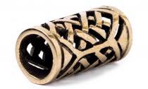 WINDALF Celtic Bart& Haarschmuck ISGARD 15 mm Keltische Perle Haarperle Bronze - Windalf.de