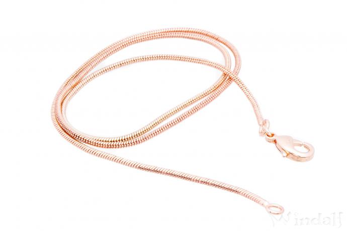 WINDALF Schlangenkette RIGANI 51 cm Halskette Bohemia Schmuck Bronze WINDALF Schlangenkette RIGANI 51 cm Halskette Bohemia Schmuck Bronze - Windalf.de