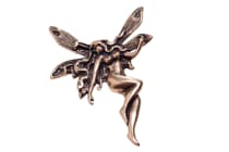 WINDALF Großer Schmuck Anhänger ERIA 5.6 cm  Elfen & Feenschmuck Bronze - Windalf.de