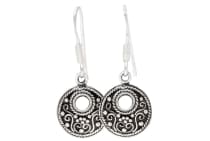WINDALF Kleine Bohemian Damen Ohrringe AYLIN 3 cm Celtic Ohrschmuck Silber - Windalf.de