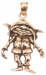 WINDALF Glücks& Wunsch Schmuck Anhänger DOBBY 4.2 cm Kleiner Gnom Glücksbringer Amulett Bronze WINDALF Glücks& Wunsch Schmuck Anhänger DOBBY 4.2 cm Kleiner Gnom Glücksbringer Amulett Bronze - Windalf.de