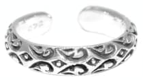 WINDALF Vikings Fußring SVALA 4 mm Bohemian Zehenring Silber WINDALF Vikings Fußring SVALA 4 mm Bohemian Zehenring Silber - Windalf.de