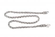 WINDALF Lange Wikinger Halskette RAGNAR 65 cm Handgearbeitet Silber WINDALF Lange Wikinger Halskette RAGNAR 65 cm Handgearbeitet Silber - Windalf.de