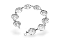 WINDALF Celtic Damen Armkette SINTIA 18.5 cm Keltische Knoten Armband Silber - Windalf.de