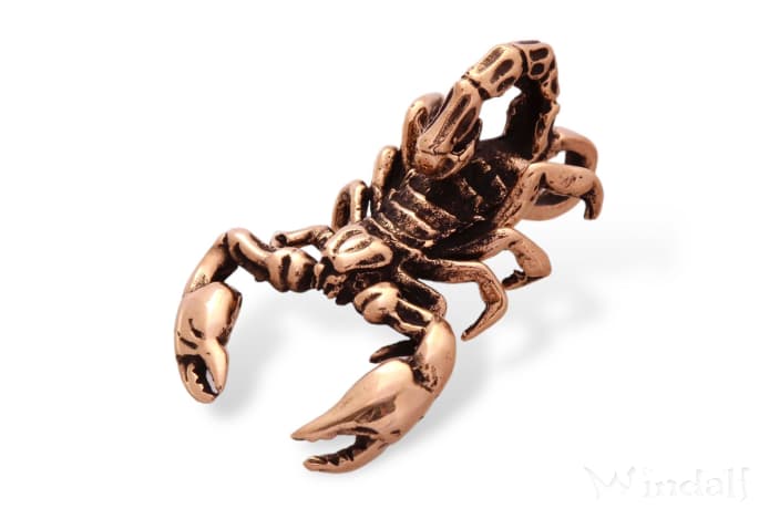 WINDALF Schmuck Anhänger SANYU 3.3 cm Großer Skorpion Bronze WINDALF Schmuck Anhänger SANYU 3.3 cm Großer Skorpion Bronze - Windalf.de