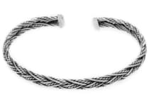 WINDALF Schmaler Wikinger Armreif HEIMDALL Ø 6 cm Vikings Armschmuck Handarbeit Silber WINDALF Schmaler Wikinger Armreif HEIMDALL Ø 6 cm Vikings Armschmuck Handarbeit Silber - Windalf.de