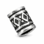 WINDALF Kelten Haarperle Bartperle THYRA 4 mm Wikinger-Bartschmuck Silber - Windalf.de