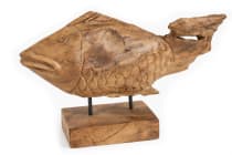 WINDALF Holz Deko Figur DORI 53 cm Holzfigur aus Wurzelholz - Windalf.de