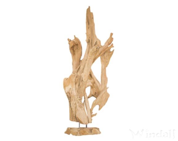 WINDALF Große Rustikale Wurzel ABIGAIL 146 Deko Figur Garderobe Unikat aus Holz - Windalf.de