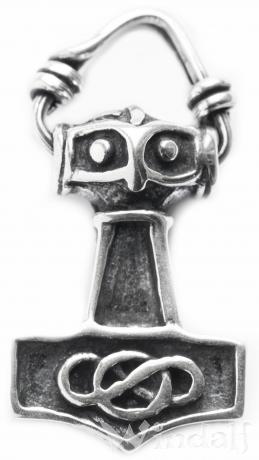 WINDALF Schmuck Anhänger SKIDUR 3.2 cm Thorshammer Silber WINDALF Schmuck Anhänger SKIDUR 3.2 cm Thorshammer Silber - Windalf.de