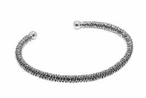 WINDALF Vikings Armreif SOWAN &Oslash; 6.0 cm Wikinger Armschmuck Silber - Windalf.de
