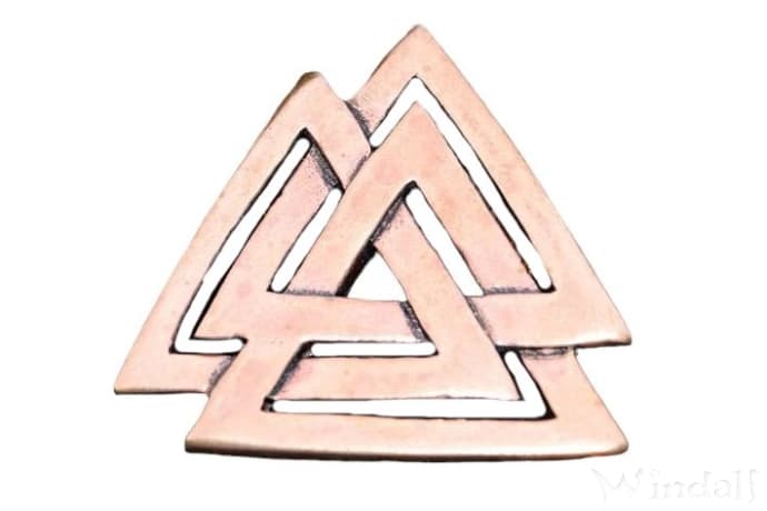 WINDALF Wikinger Schmuck Anhänger SCION 3 cm Wotansknoten Hochwertige Bronze WINDALF Wikinger Schmuck Anhänger SCION 3 cm Wotansknoten Hochwertige Bronze - Windalf.de