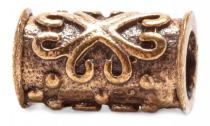 WINDALF Kleine Wikinger Haar & Bartperle KNUD 8 mm Haarschmuck Vintage Bronze WINDALF Kleine Wikinger Haar & Bartperle KNUD 8 mm Haarschmuck Vintage Bronze - Windalf.de