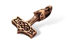 WINDALF Schmuck Anhänger WOLFSHAMMER 2.1 cm Kleiner Thorshammer Vintage Bronze WINDALF Schmuck Anhänger WOLFSHAMMER 2.1 cm Kleiner Thorshammer Vintage Bronze - Windalf.de