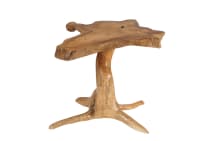 WINDALF Schlanker Natur Beistelltisch HILJA 51 cm Rustikaler Deko Tisch Baumtisch Handarbeit aus Wurzelholz WINDALF Schlanker Natur Beistelltisch HILJA 51 cm Rustikaler Deko Tisch Baumtisch Handarbeit aus Wurzelholz - Windalf.de