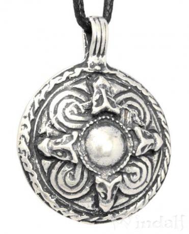 Anhänger ~ NORDRI ~ Viking Earth - Silber - Wikinger 925 Silber und