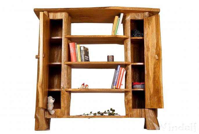 WINDALF Großes Rustikales Sideboard AMICA 141 cm Holzregal Kleiderschrank Kommode UNIKAT Handarbeit aus Teakholz WINDALF Großes Rustikales Sideboard AMICA 141 cm Holzregal Kleiderschrank Kommode UNIKAT Handarbeit aus Teakholz - Windalf.de