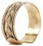 WINDALF Breiter Keltischer Bronze Armreif ARAN Ø 6.7 Herren Armschmuck mit Zopfmuster Handarbeit WINDALF Breiter Keltischer Bronze Armreif ARAN Ø 6.7 Herren Armschmuck mit Zopfmuster Handarbeit - Windalf.de