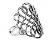WINDALF Wikinger Damen Ring LUCIANA 23 mm Freyas Fackel Silber WINDALF Wikinger Damen Ring LUCIANA 23 mm Freyas Fackel Silber - Windalf.de