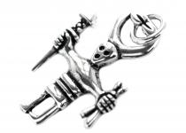 WINDALF Schmuck Anhänger WOTAN 3.5 cm Vikings Odinsfigur Vintage Silber WINDALF Schmuck Anhänger WOTAN 3.5 cm Vikings Odinsfigur Vintage Silber - Windalf.de