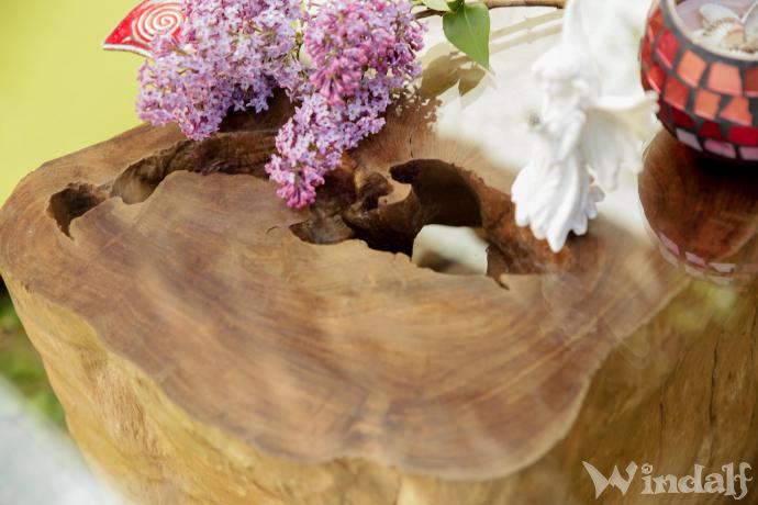 Premium Couchtisch ~ ALEXIA ~ Ø 60 cm H: 50 cm - Kaffeetisch mit