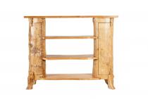 WINDALF Rustikaler Holzschrank CHICO 151 cm Küchenschrank Kommode Handarbeit aus Wurzelholz WINDALF Rustikaler Holzschrank CHICO 151 cm Küchenschrank Kommode Handarbeit aus Wurzelholz - Windalf.de