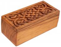 WINDALF Celtic Schatzkästchen EONWE 15 cm Schmuckschatulle Keltische Knoten Handarbeit aus Holz WINDALF Celtic Schatzkästchen EONWE 15 cm Schmuckschatulle Keltische Knoten Handarbeit aus Holz - Windalf.de