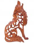 WINDALF Wolf Holzbild FENRIS 35 cm Vikings Wandrelief Rechts schauend Handarbeit Holz WINDALF Wolf Holzbild FENRIS 35 cm Vikings Wandrelief Rechts schauend Handarbeit Holz - Windalf.de