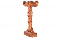 WINDALF Kelten Holz Figur SNORY 15 cm Keltischer Narr Handarbeit Holz -  Deko Holz Figuren - Windalf